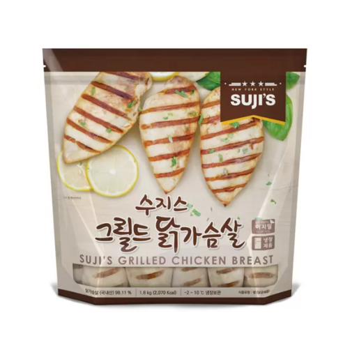 수지스 그릴드 닭가슴살 1.8kg, 1개