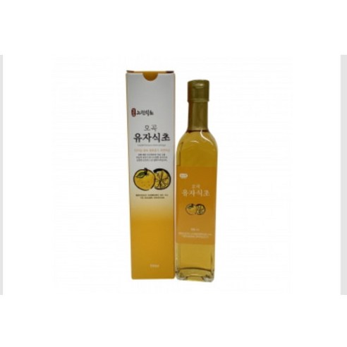 유자식초 수제명품식초 초산정 자연발효, 1개, 500ml