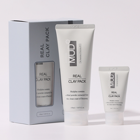 보령머드 리얼클레이팩 세트 150ml+30ml
