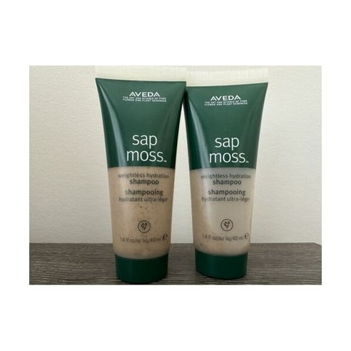 아베다 SAP MOSS 웨이트리스 하이드레이션 샴푸 1.4Oz 40ml ✖️2TRAVEL SIZE