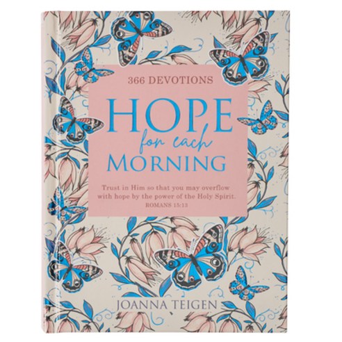(영문도서) Devotional Hope for Each Morning Hardcover Hardcover, Christian Art Gifts Inc, English, 9781432134877
