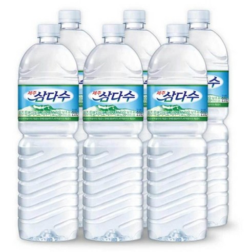 제주 삼다수 2리터(유라벨), 48개, 2L