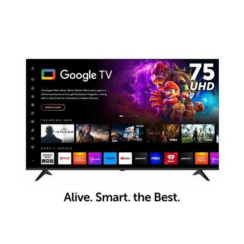 [NEW] BABEL-Tech Google TV 190cm(75인치) Smart75UHD, 1. 기사방문/상하브라켓 포함/벽걸이