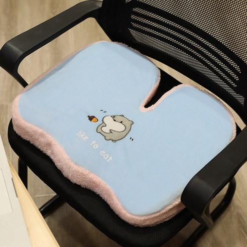 smy엉덩이 의자 기억 코튼 통기성 쿠션 엉덩이 치질 앉아있는 사무실 쿠션 올 시즌, 햄스터, "앉아" Zui 뷰티 자신을