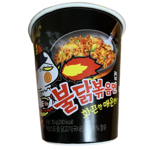 삼양 불닭볶음면 소컵 70g, 6개