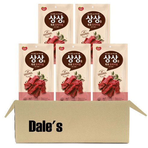 데일즈기획 동원 상상육포 오리지널, 70g, 5개