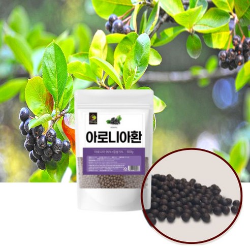 국산 아로니아 환 아로니아환 500g 국내산 먹기편한 실속형, 500g 1팩, 1개