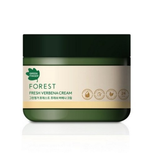 그린핑거 포레스트 프레쉬 버베나 크림, 300g, 3개