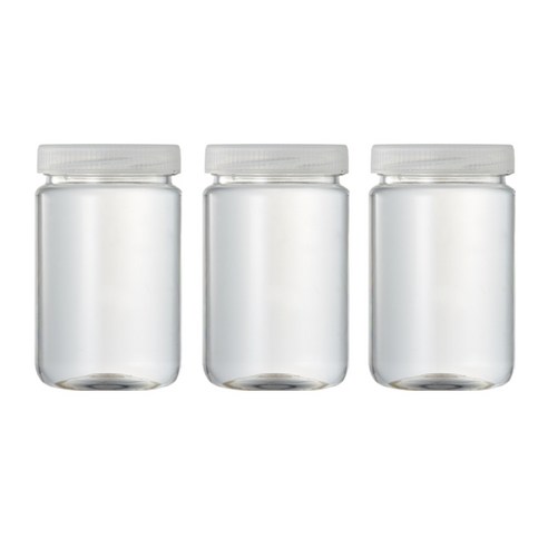 트라이탄 저장병 다온보틀 플라스틱 흰색마개, 250ml, 3개