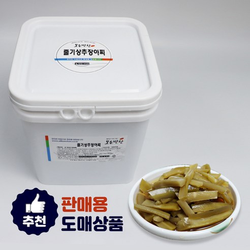 [모든반찬] 줄기상추 장아찌 10kg, 1개