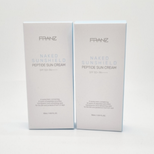 프란츠 네이키드 선쉴드, 자외선 차단과 피부 건강을 동시에!