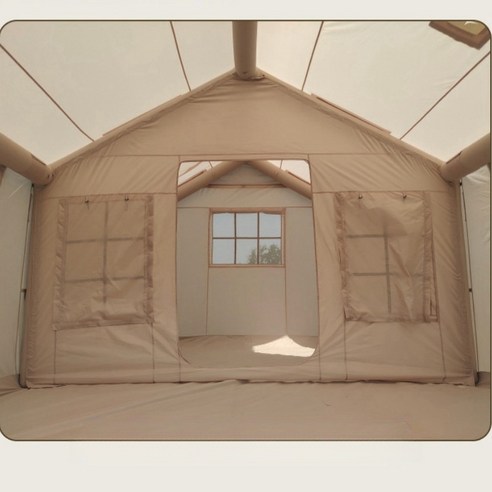 Montheria 에어텐트는 다용도 사용 가능한 사계절용 캠핑 텐트로, 자동 장박이 가능하고 분리형 룸을 갖춘 럭셔리한 캐빈 스타일의 제품입니다.