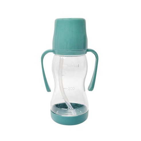 아가프라 라온빨대컵 350ml / 국민빨대컵 와이드젖꼭지 호환가능, 민트