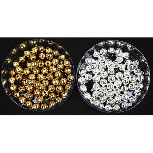 문구랑만들기랑 금방울 은방울 6mm~30mm 금은방울 소리나는 방울, 금방울 6mm_(3..., 1통 - 기타학습만들기재료 | 쿠팡