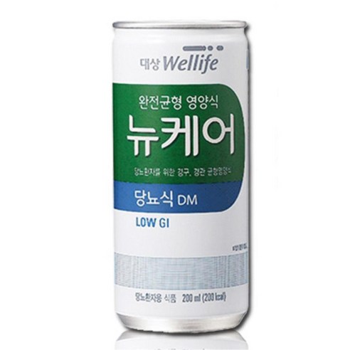 대상웰라이프 뉴케어 당뇨식DM 200mlx30개 캔, 200ml, 60개