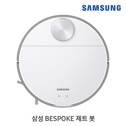 삼성로봇청소기 삼성전자 BESPOKE 제트봇 로봇청소기 + 청정스테이션, VR30T85513W, 미스티화이트