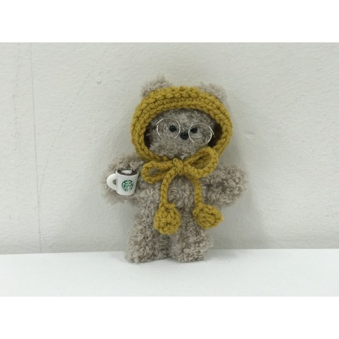 모루인형 만들기 세트 모루인형 키링 만들기 모루인형 DIY 세트, TYPE E, 1개