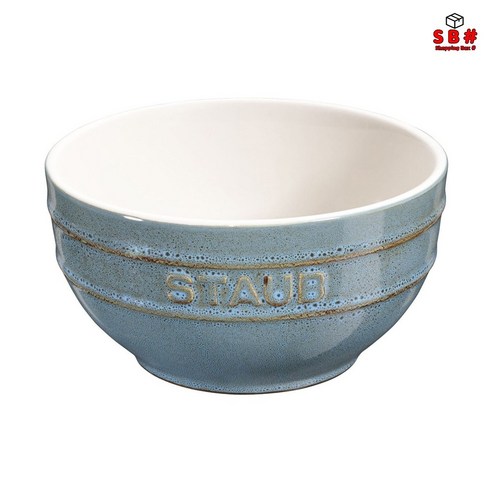 STAUB 스타우브 세라믹 라운드 보울 12cm (앤틱 블루그린)