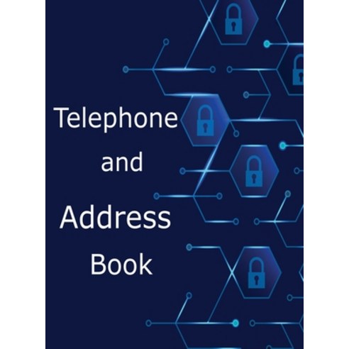 Telephone and Address Book: Large Print Phone Book and Adresses Book with Tabs Hardcover, Only1million Inc, English, 9785792017023