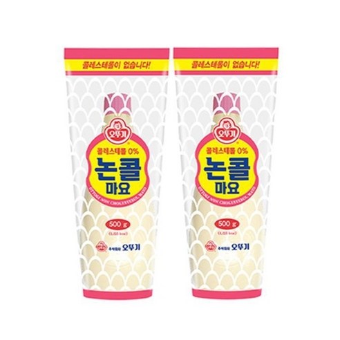 라이브잇 오뚜기 논콜마요 500g, 500g × 1개, 1개