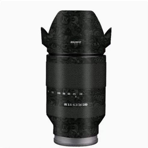 소니 FE F3.5-6.3 OSS SEL24240 용 스크래치 카메라 렌즈 스티커 코트 랩 보호 필름 바디 스킨 24-240mm, 17 Q