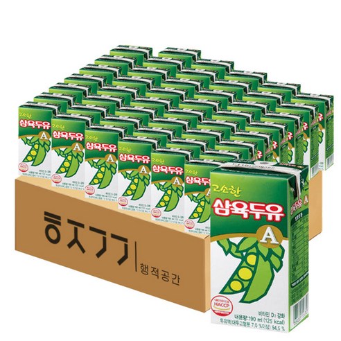 삼육두유 고소한A 190ml x 48팩 세트, 288개