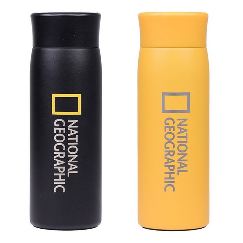 코스트코 내셔널 지오그래픽 텀블러 세트 350ml x 2PKNational Geographic Tumbler Set 350ml x 2PK, 옐로우, 옐로우