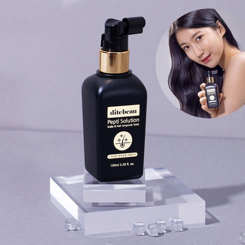 디떼뷰 펩티 솔루션 안티 헤어로스 앰플 헤어토닉, 1개, 100ml