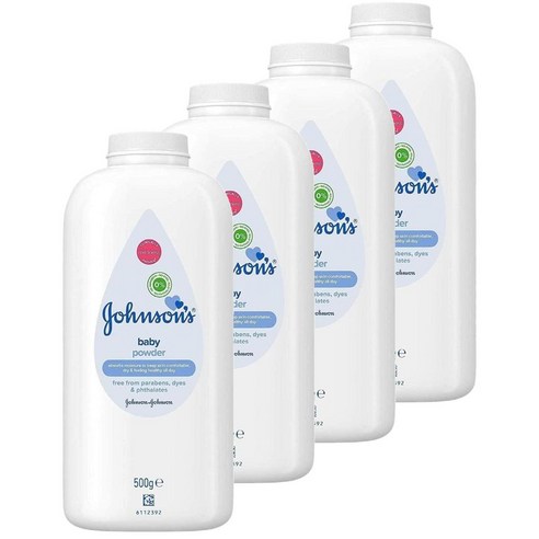 Johnson's Baby 존슨즈베이비 베이비 파우더 500g 4팩, 4개