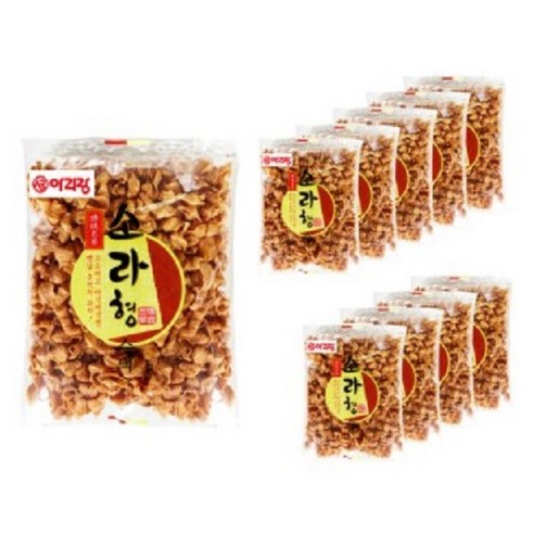 소라형 아리랑지에프 과자 300g, 2개