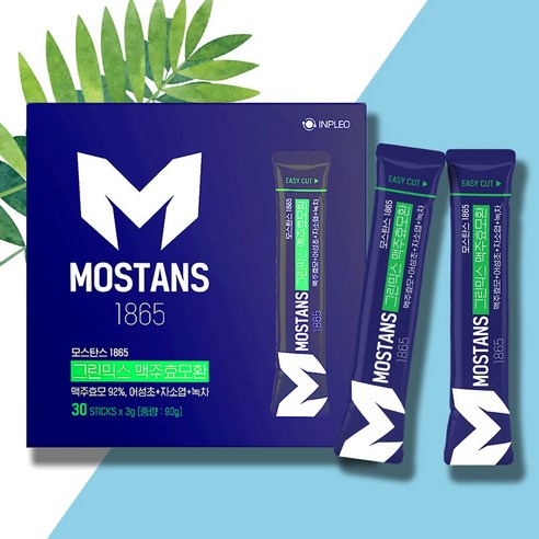 모스탄스 그린믹스 맥주효모환 어성초 자소엽: 머리카락의 건강을 위한 포괄적인 해결책