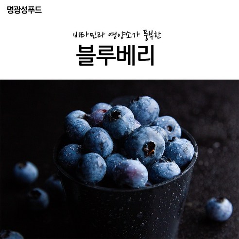 명광성푸드 비타민과 영양소가 풍부한 블루베리, 750g, 아이스팩+아이스박스, 1개