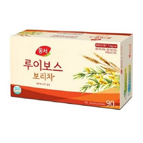 동서 루이보스 보리차, 1.5g, 90개입, 1개