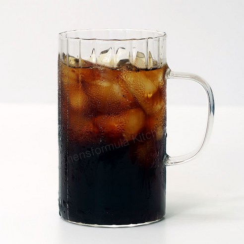 오셔링 링클 홈카페 내열유리컵 플리츠컵, 오셔링머그 430ml, 4개
