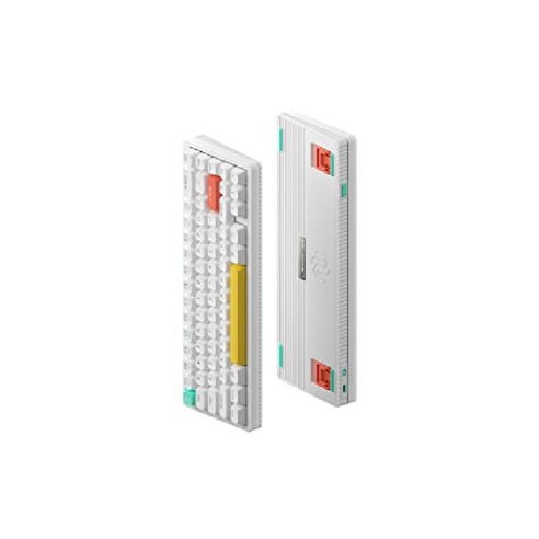 NUPHY AIR60 AIR75 V1/V2 전용 NuPack 누팩 파우치 케이스, 캠프 그린 누피 Best Top5 11 누피 Halo65 PBT 키캡 게이밍 키보드 65, Gateron 레드 스위치, 블랙