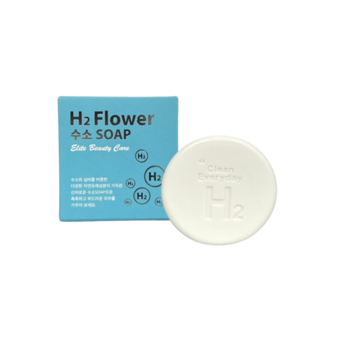 H2 Flower 친환경 매일 맑은 365 수소비누, 1개