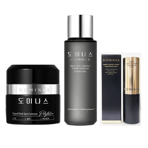 최신상 시즌5 도미나스 크림 50g+에센스 70ml+파운데이션 스틱 15g, 1개