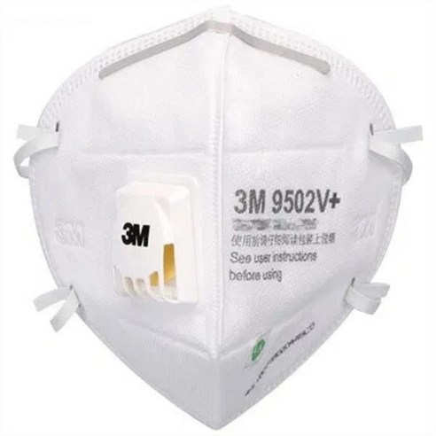 3M 8412256 1급 안면부여과식 방진마스크 9502V (25EA), 25개