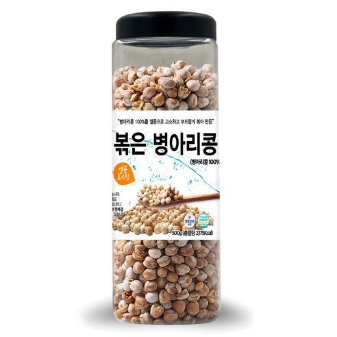 대구농산 볶은 병아리콩 통, 500g, 1개