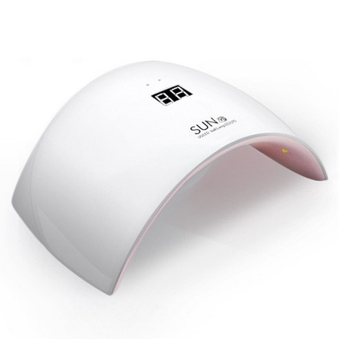 유리네일 24W 선젤램프 UV/LED, 혼합 색상, 1개