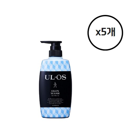 오츠카 제약 ULOS 우르오스 스킨 바디 워시 본체, 4개, 500ml