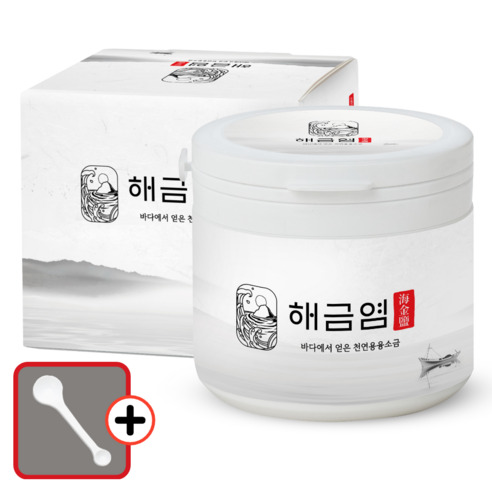 해금염 용융소금 용용 융융 융용 미네랄 알칼리 고급 명품 천연소금, 1개, 500g