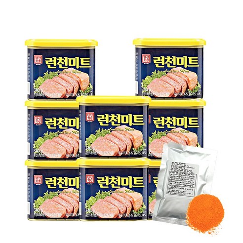 한성 런천미트340g 8입+워킹맘''s 떡볶이소스50g