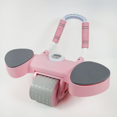 정화 슬라이드 코어 ab슬라이드 홈트레이닝 복근운동기구 코어휠, 핑크