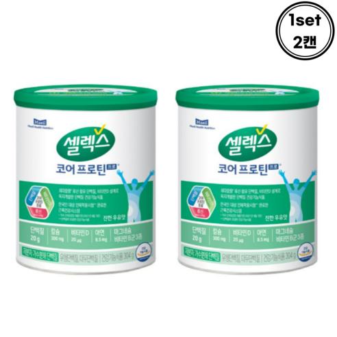 셀렉스 셀렉스 코어프로틴 프로 고소한맛, 600g, 4개