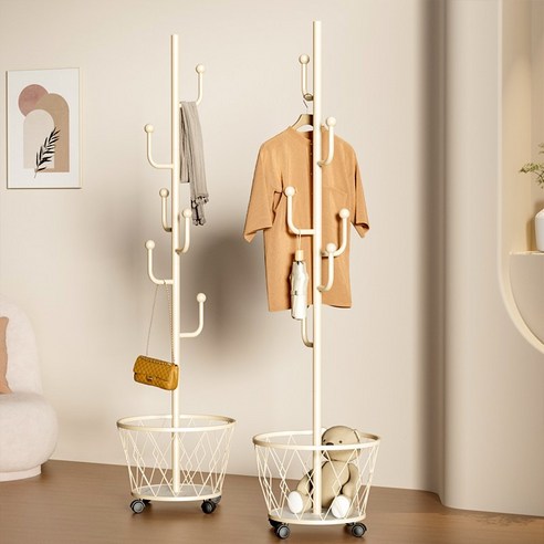 KURUA 이동식 철제 스탠드 옷걸이 행거로 공간에 스타일과 실용성을 더하세요.