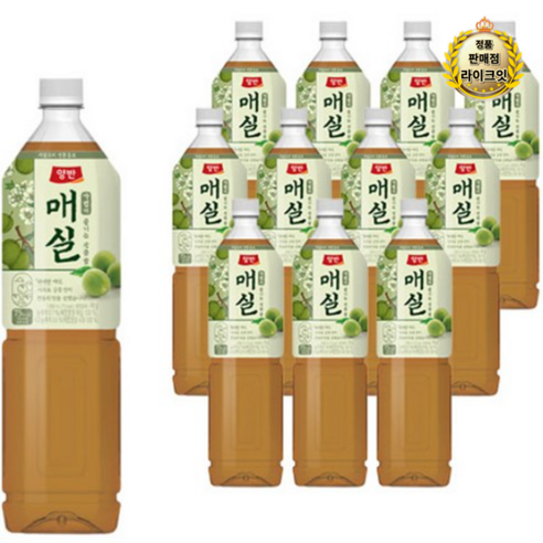 양반 매실 주스, 15ml, 96개
