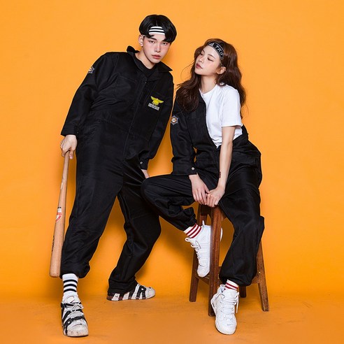 활동적이고 편안한 졸업식과 체육대회를 위한 소방반티 점프슈트