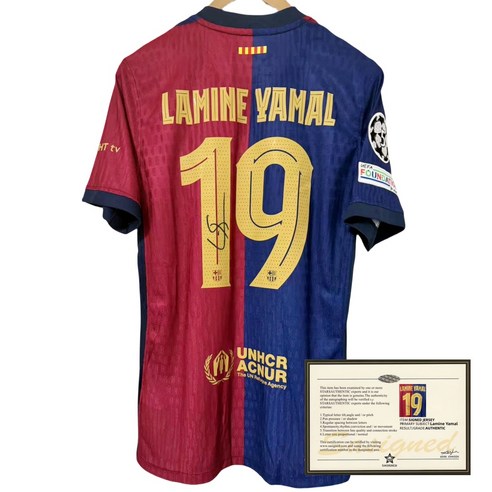 2024-25 시즌, 바르셀로나의 심장을 입다: 야민 라말, 하피냐, 레반 홈 유니폼 완벽 분석 바르셀로나유니폼