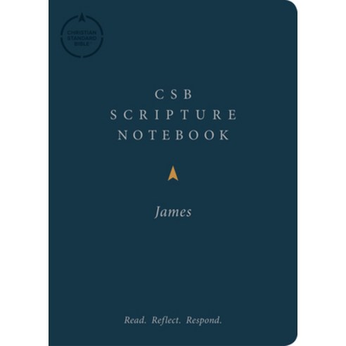 CSB Scripture Notebook James: Read. Reflect. Respond. Paperback, Holman Bibles